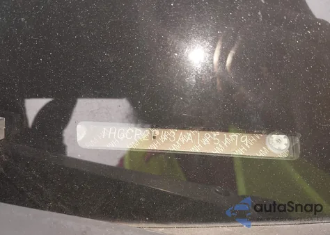 2010 Honda Accord 2.4 Lx-P из США, поврежденный, VIN 1HGCP2F43AA125179